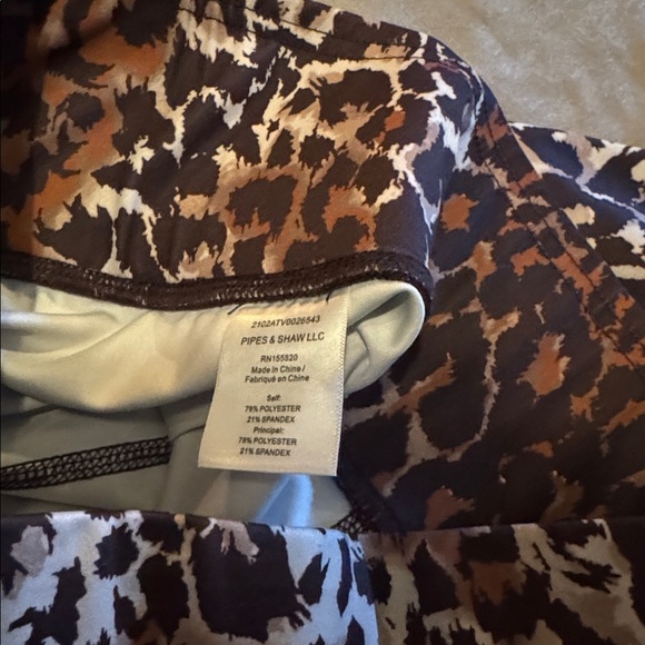 Veronica Beard Vilena Leopard Print Leggings – Size Small – NWT ($248 Retail) - Picture 8 of 8